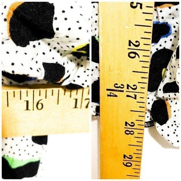 ASOS printed short sleeve blouse with peplum hem,0 - Picture 8 of 8